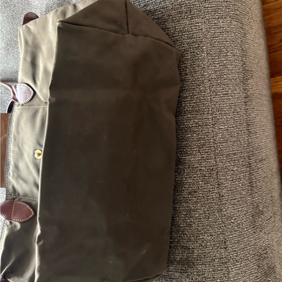 Longchamp Le Pliage Small Tote – Olive/Khaki Nylon - Picture 2 of 16